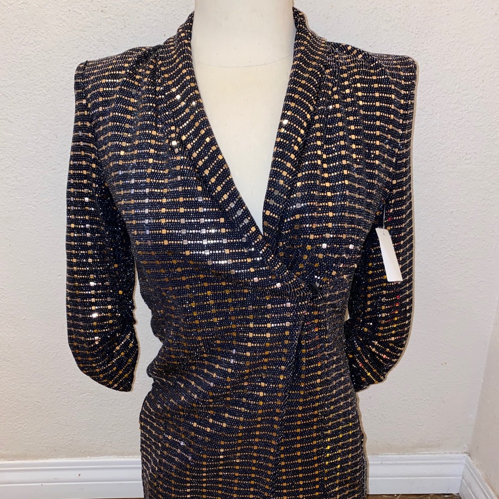 Blazer Gold dress
